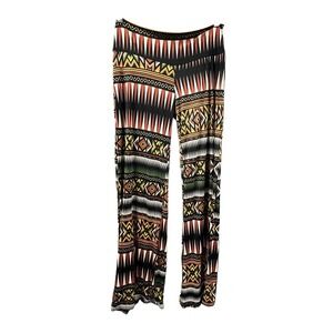 Womens Lounge Pant Multi Designs Colors Stretch‎ Wide Leg Boho Bohemian Gypsy